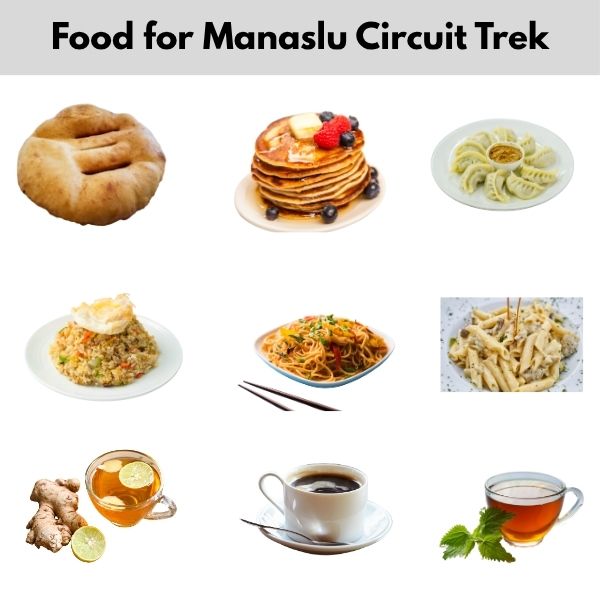 Food for Manaslu Circuit Trek