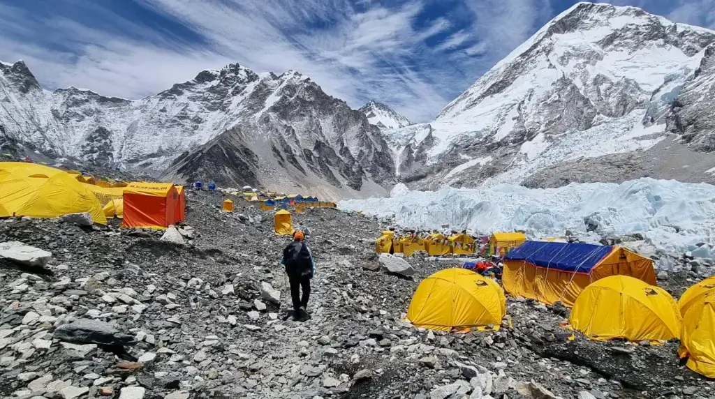autumn Season Everest base camp
