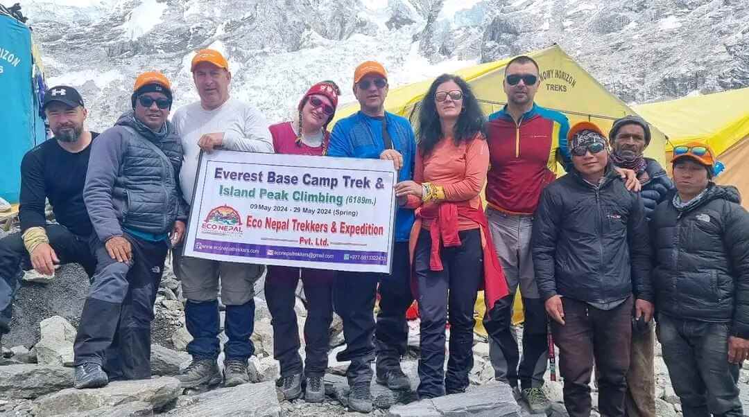 Everest Base Camp And Island Peak Climbing