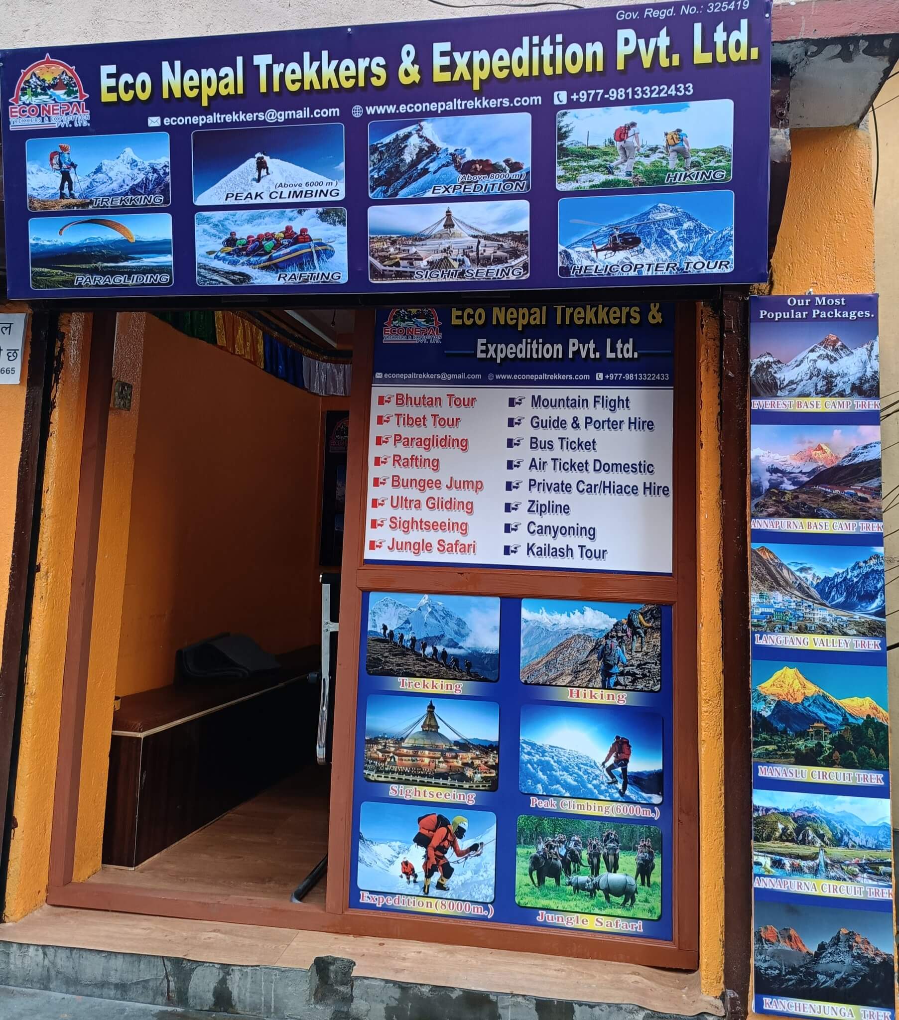 hire guide and porter in Nepal through Trekking Agency