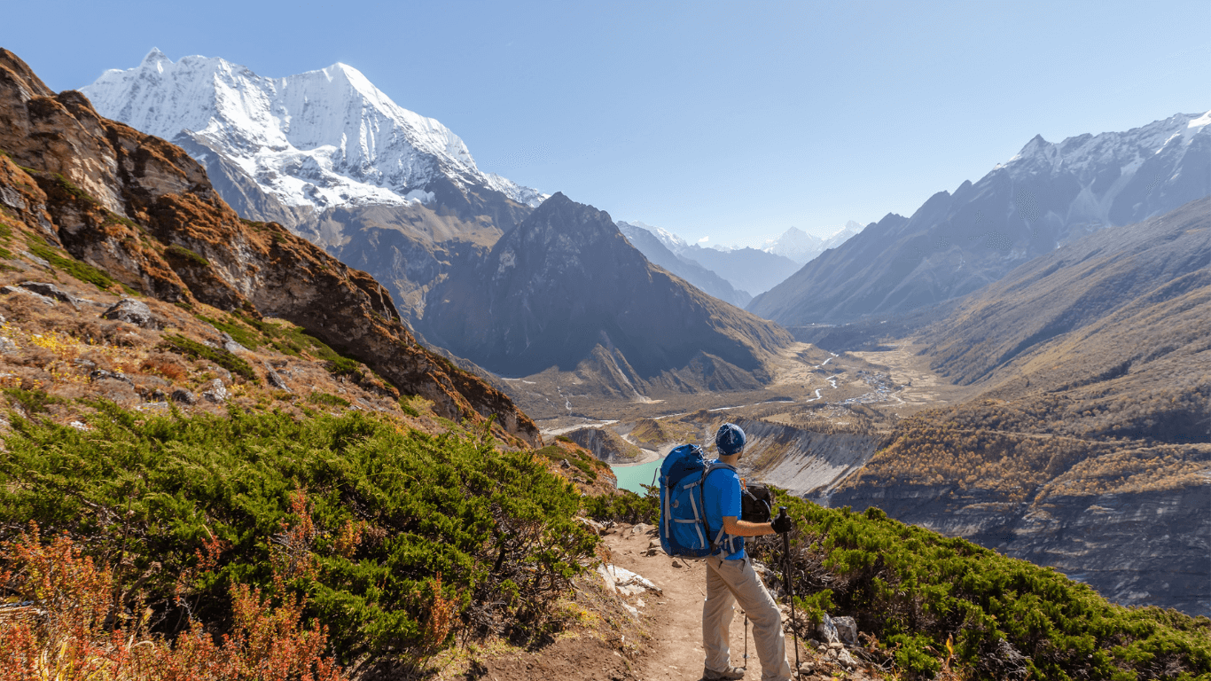 less croded trails manaslu tsum valley 