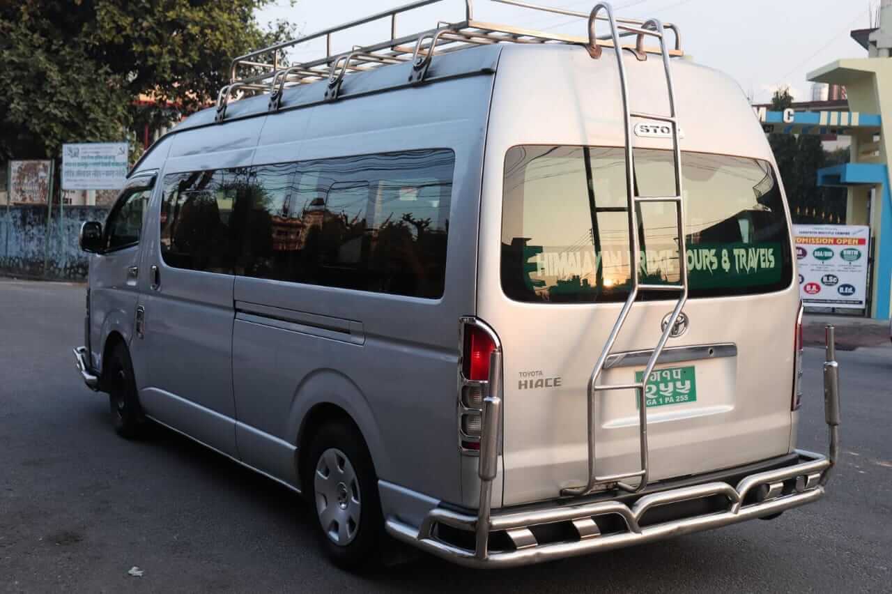 Kathmandu to Ramechhap Manthali Hiace