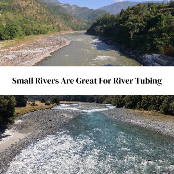 suitable rivers for river tubing in nepal