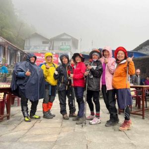 Annapurna Base Camp Team on Bamboo