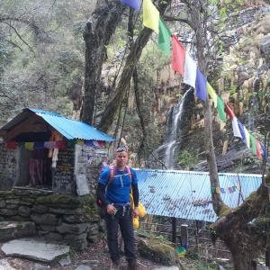 Our Owner on the way to Deurali