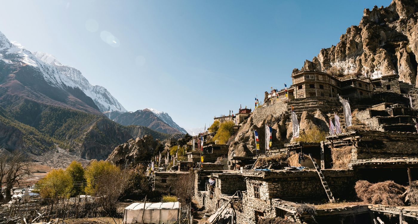 Chulu East Peak Climbing 18 Days | Itinerary & Summit 5 Manang Village