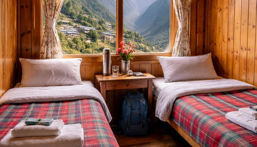 Accommodation in Chhomrong Village