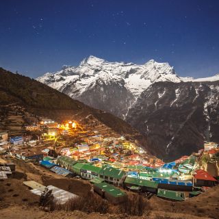 Namche in evening