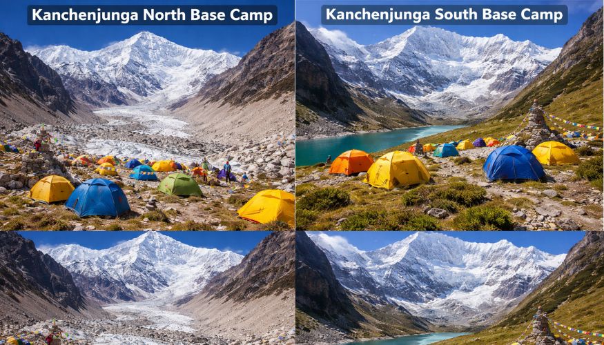 Kanchenjunga Himal 4 Kanchenjunga North and South Base Camps