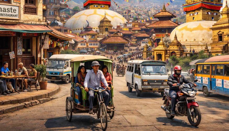 Local Transport in Kathmandu Valley