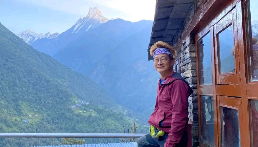 Is Annapurna Base Camp Trek Worth Visiting? 2 Machhapuchree Mountain View from Chhomrong