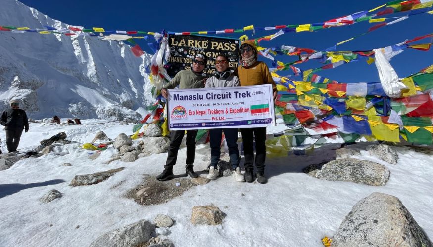 Manaslu Circuit Trek Cost 2 Larkey Pass