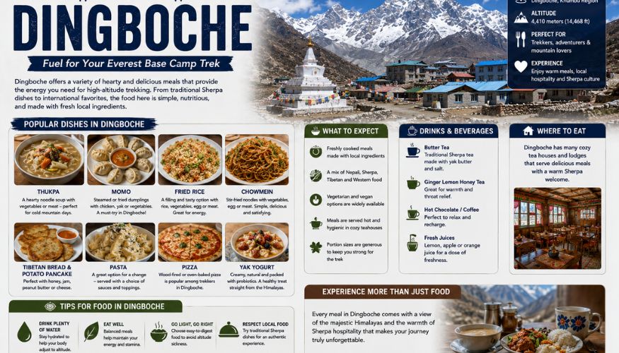 Foods On Dingboche