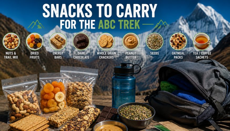 Snacks to Carry for the Annapurna Base Camp Trek